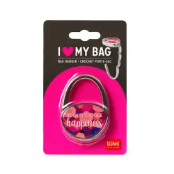 Γάντζος Τσάντας I Love My Bag - Flowers HANG0005 Legami