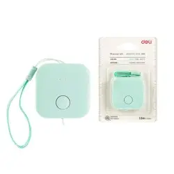 DELI ΜΕΤΡΟΤΑΙΝΙΑ  ΠΛΑΣΤΙΚΟ  1.5mx7mm 79650 ΠΡΑΣΙΝΗ