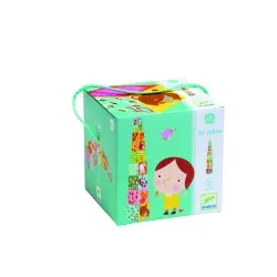 Djeco 10 Κύβοι στοίβαξης - αρίθμησης Ζώακια δάσους 86εκ. ύψος