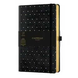 ΣΗΜΕΙΩΜΑΤΑΡΙΟ CASTELLI MILANO  VINTAGE HONEYCOMB GOLD