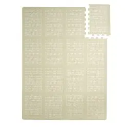 Hakuna Matte δάπεδο ασφαλείας EVA `Μπεζ` (170 x 120 x 1 εκ.)