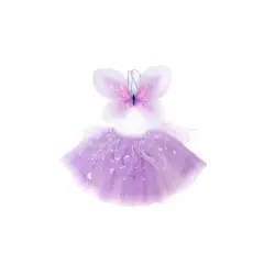 Great Pretenders μωβ στολή πεταλούδα με τουτού και φτερά, 3-6 ετών