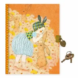 Djeco Ημερολόγιο με κλειδαριά `Elodie` - FSC MIX