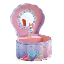 Djeco μουσικό κουτί-μπιζουτιέρα `Γοργόνα` ήχος `Call to Dance by Carl Maria von Weber`