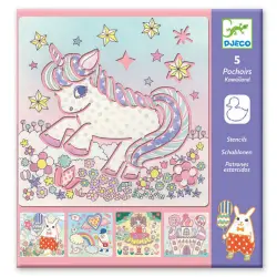 Djeco Στένσιλ Χαριτωμένα ζωάκια