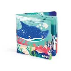 Ludi βιβλιαράκι μπάνιου με μαγικό εφέ αλλαγής χρώματος με το νερό `Β