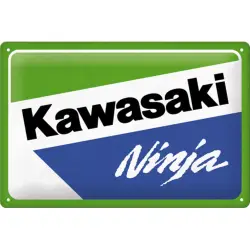 Nostalgic Μεταλλικός πίνακας Kawasaki - Ninja