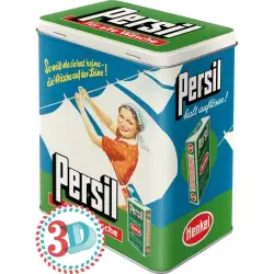 Nostalgic Μεταλλικό κουτί μεγάλο Persil - Wasche auf der Leine