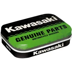Nostalgic Μεταλλικό κουτάκι με μέντες Kawasaki - Genuine Parts Kawasaki 15gr