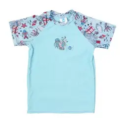 Splash Μπλούζα Αντιηλιακής Προστασίας UV Κρυμμένος Θησαυρός γαλάζιo 3