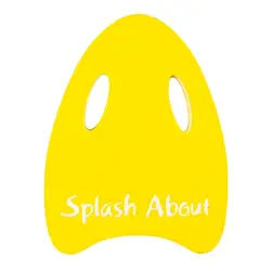 Splash σανίδα εκμάθησης κολύμβησης κίτρινη