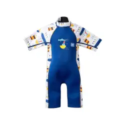 Splash ολόσωμο μαγιό αντηλιακής προστασίας `Tug Boats`, 4-6 ετών