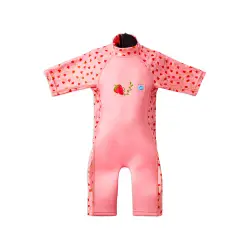 Splash ολόσωμο μαγιό αντηλιακής προστασίας `Φράουλες`, 4-6 ετών