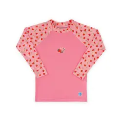 Splash μπλούζα αντηλιακής προστασίας με μακρύ μανίκι `Φράουλες` 3-4 ετ