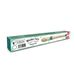 Svoora Ξύλινη Φλογέρα `Παγώνι` Μπλε