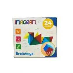 Imanix Μαγνητικό Παιχνίδι Κατασκευών `Imagram` 24 τμχ.