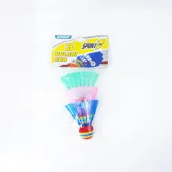 Sport1 σετ 3 μπαλάκια Badminton Φτερό - 3 χρώματα