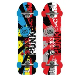 Sport1 Skateboard PUNK 76 cm Max 100kg (Διαθέσιμο σε 2 σχέδια)
