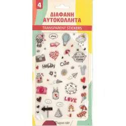 ΑΥΤΟΚΟΛΛΗΤΑ ΔΙΑΦΑΝΗ 4