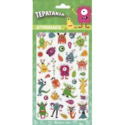 ΑΥΤΟΚΟΛΛΗΤΑ PUFFY - ΤΕΡΑΤΑΚΙΑ