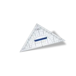 Staedtler Mars Αναδιπλόμενο Τετράγωνο 45 Μοίρες Διαγώνιο Μήκος 22cm