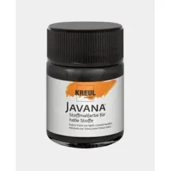 KREUL 50ml JAVANA ΑΝΟΙΧΤΟΧΡΩΜΟ ΥΦΑΣΜΑ BLACK KR091910