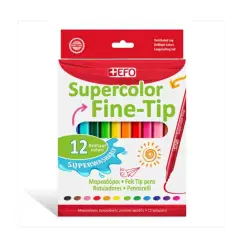 ΜΑΡΚΑΔΟΡΟΙ +EFO SUPERCOLOR FINE 12 ΤΜΧ 390112