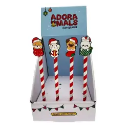ΜΟΛΥΒΙ XMAS ADORAMALS ΜΕ PVC TOPPER ΔΙΑΦΟΡΑ ΣΧΕΔΙΑ
