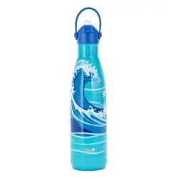 ΜΕΤΑΛΛΙΚΟ ΘΕΡΜΟΣ ΜΕ ΣΤΟΜΙΟ 500ML – Wave