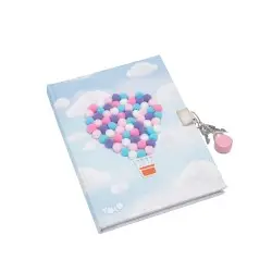 HOT AIR BALLON ΣΗΜΕΙΩΜΑΤΑΡΙΟ ΜΕ ΚΛΕΙΔΑΡΙΑ