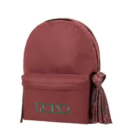 ΣΑΚΙΔΙΟ POLO 2024 ORIGINAL DOUBLE SCARF ΜΠΟΡΝΤΩ