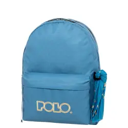 ΣΑΚΙΔΙΟ POLO 2024 ORIGINAL DOUBLE SCARF ΜΠΛΕ