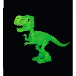 Κιτ κατασκευής Dino Glow-in-the-dark T-Rex