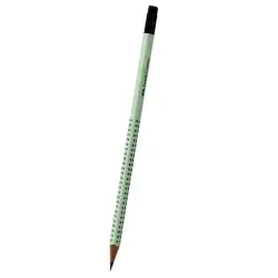 ΜΟΛΥΒΙ FABER-CASTELL GRIP 2001 ΜΕ ΓΟΜΑ - ΠΡΑΣΙΝΟ SAGE