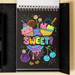 Σετ Δραστηριοτήτων – Neon Colouring Set Glow Friends