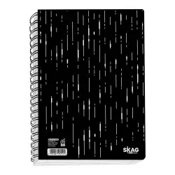 SKAG ΘΕΜΑΤΙΚΑ ΤΕΤΡΑΔΙΑ BLACK & WHITE Α4 3ΘΕΜ 80ΓΡ N.9073