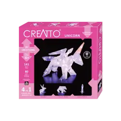 KOSMOS 3D ΚΑΤΑΣΚΕΥΗ ΜΕ LED 4 ΣΕ 1 ΜΟΝΟΚΕΡΟΣ CREATTO