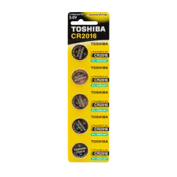 TOSHIBA ΜΠΑΤΑΡΙΕΣ COINS ΛΙΘΙΟΥ CR-2016 5 Τ.