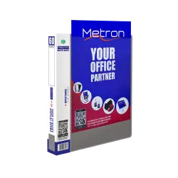 METRON ΣΟΥΠΛ 60 ΘΕΣΕΩΝ Α4 ΕΞΩΤΕΡΙΚΗ ΘΗΚΗ ΓΚΡΙ
