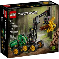 LEGO technic μηχανή υλοτομίας με τροχούς john deere 1470h (7+) 42218