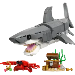 LEGO creator άγριος καρχαρίας με σεντούκι θησαυρού (8+) 31381