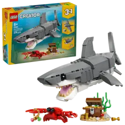 LEGO creator άγριος καρχαρίας με σεντούκι θησαυρού (8+) 31381