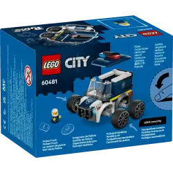 LEGO city brick rides οχήματα – αστυνομικό φορτηγό (5+) 60481