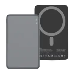 Powerbank MagSafe Ultra Slim 5.000 mAh Γκρι