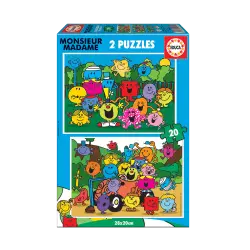 EDUCA ΠΑΖΛ 2x20 ΚΟΜΜΑΤΙΑ MONSIEUR MADAME