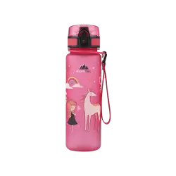 ALPINTEC ΠΑΓΟΥΡΙ ΠΑΙΔΙΚΟ ΠΛΑΣΤΙΚΟ BPA-FREE 500ml PRINCESS ΡΟΖ