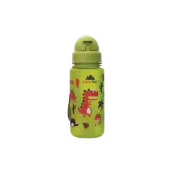 ALPINTEC ΠΑΓΟΥΡΙ ΠΑΙΔΙΚΟ ΜΕ ΚΑΛΑΜΑΚΙ ΠΛΑΣΤΙΚΟ BPA-FREE 400ml DINO ΠΡΑΣΙΝΟ