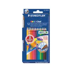 STAEDTLER ΚΡΑΙΓΙΟΝ ΑΚΟΥΑΡΕΛΑΣ Χ12 ΧΡΩΜΑΤΑ & ΠΙΝΕΛΟ