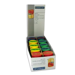 STAEDTLER ΒΙΤΡΙΝΑ ΓΕΜΑΤΗ ΞΥΣΤΡΑ ΒΑΡΕΛΑΚΙ ΔΙΠΛΗ 10 ΤΕΜΑΧΙΑ (Το προιόν πωλείται σε μεμονωμένα τεμάχια του ενός)