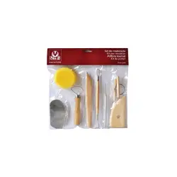 ΕΡΓΑΛΕΙΑ ΚΕΡΑΜΙΚΗΣ ΣΕΤ 8 ΤΕΜΑΧΙΑ